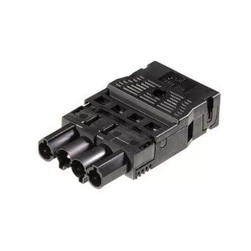 Stecker mit Schutzhülle GST18I4 F S2 ZR1 SW. Enthält 50 Teile