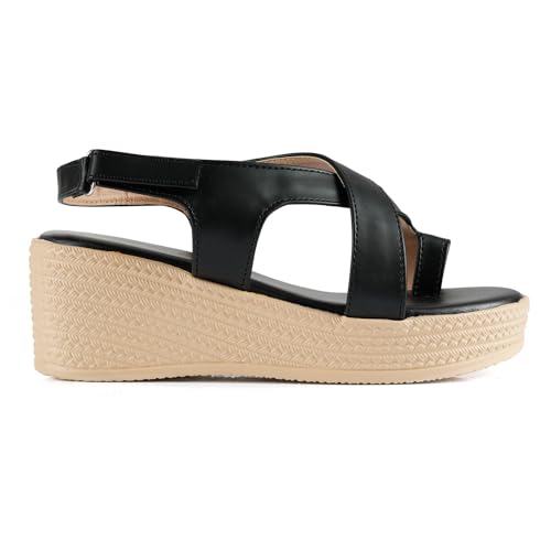 Image of MOSAC Women /Girl's Stylish Casual Comfortable Wedges Platform Heel Sandal FOR Women & Girls