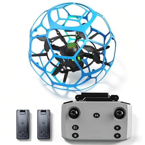 Drone FPV Racing, TODAMU Drone Soccer Indoor Stunt Quadcopter with