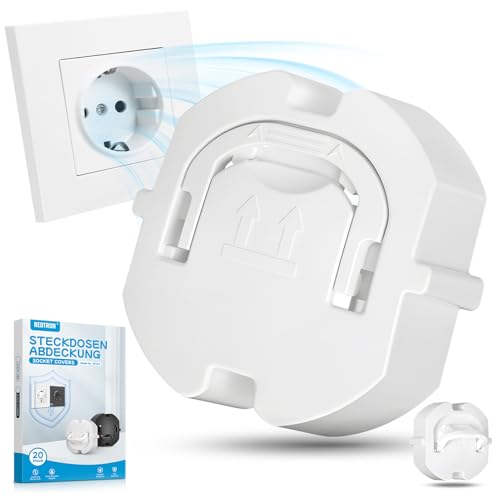 REDTRON Copripresa (20 pezzi), Copripresa di Sicurezza per Neonati e Bambini, Copripresa, Copripresa di Sicurezza per...