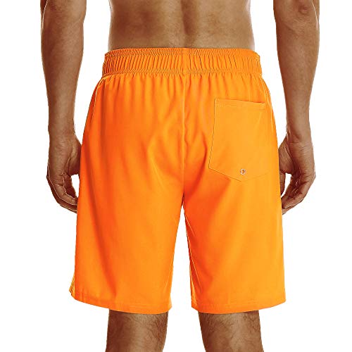 Image of HOdo Mens Swim Trunks with Mesh Liner 9 inch Quick Dry Swim Shorts Bathing Suits for Men Swimwear Board Shorts wiht Pockets