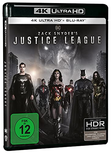 The Justice League (Snyder Cut) – 4K Blu-ray (UHD + Blu-ray Disc)