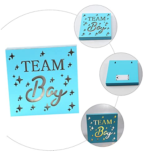 Abaodam 1Pc Enfeites De Chá De Bebê Decoração De Mesa De Festa Sinais De Néon Decoração De Bebê Reve