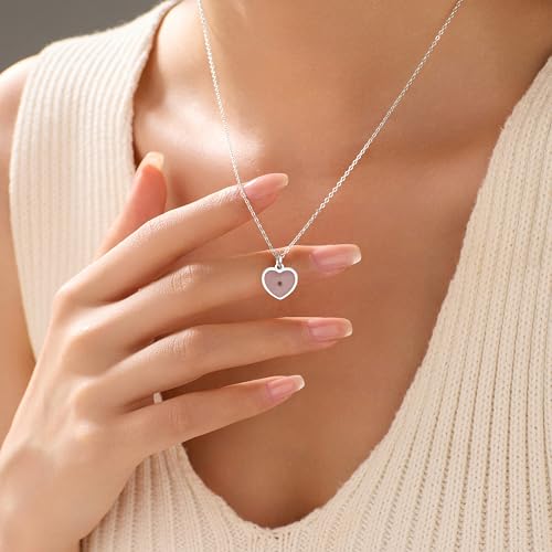 Mustard Seed Necklace for Women 925 Sterling Silver Minimalist Rectangle Pendant Necklace Dainty 14K Gold Plated Faith Necklaces Jewelry Baptism Confirmation Religious Christian Christmas Gifts2