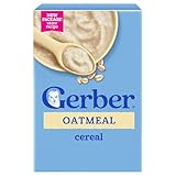 GERBER CEREAL FOR BABY GRAIN AND GROW 1st Foods Non GMO Oatmeal 5x8oz