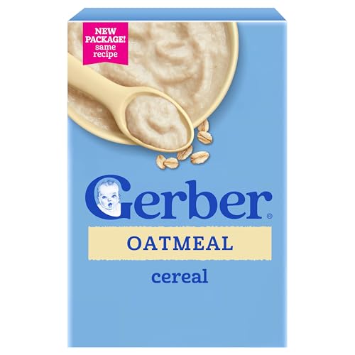 GERBER CEREAL FOR BABY GRAIN AND GROW 1st Foods Non GMO Oatmeal