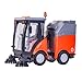 Lihgfw Große Kehrmaschine Müll sanital Reinigung Auto Kinder Road Boy Sweeper Boy Autotechnik Fahrzeug Spielzeug (Color : Orange)