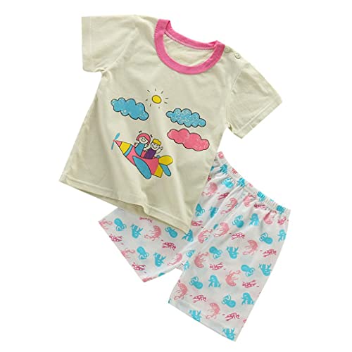 NC Moda Crianças Bebê Meninas Topo + Calças 2 Peças Roupa - Style4 73-80 cm