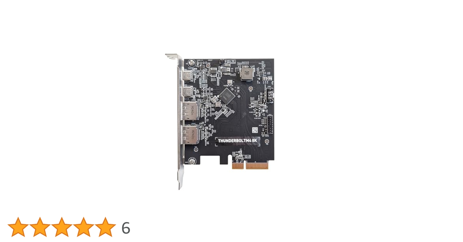 拡張カード MSI Thunderbolt M4 8K Karta rozszerzeń Thunderbolt M4 8K PCIe | Thunderbolt M4 8K
