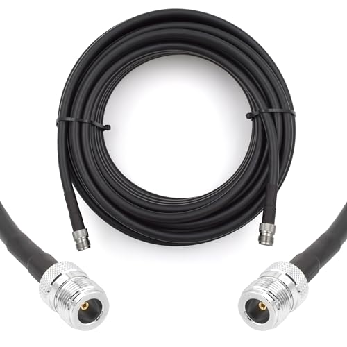 Rallonge étanche N femelle de haute précision avec câble coaxial 8D-FB de 11.1mm