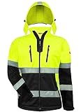 VIELSEITIG: Unsere Softshell-Warnschutzjacke erhöht Deine Sichtbarkeit und damit auch Deine Sicherheit - nicht nur im Straßenverkehr! Perfekt für Profis auf dem Bau, aber auch für Privatpersonen