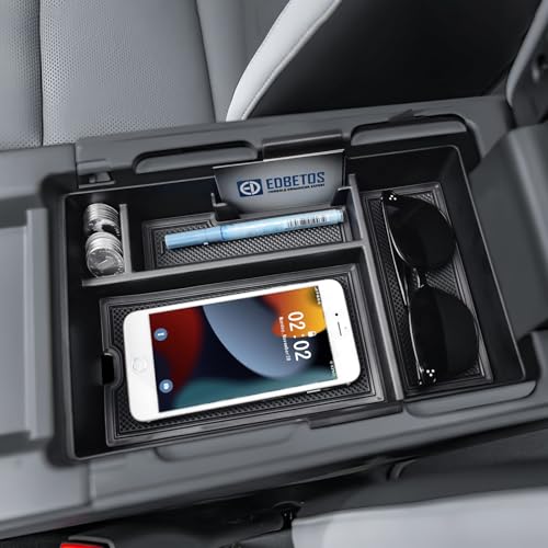 EDBETOS Center Console Organizer Compatible with 2024 2025 2026 Honda Prologue EV /2024 2025 Acura ZDX Console Insert Tray Accessories Secondary Armrest Storage Box Original Tray Can be Placed on top