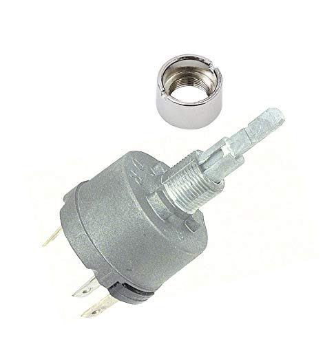 OER Windshield Wiper Switch and Nut 1967-1968 Chevy Camaro Chevy IINova 1967 Chevelle and GM Truck