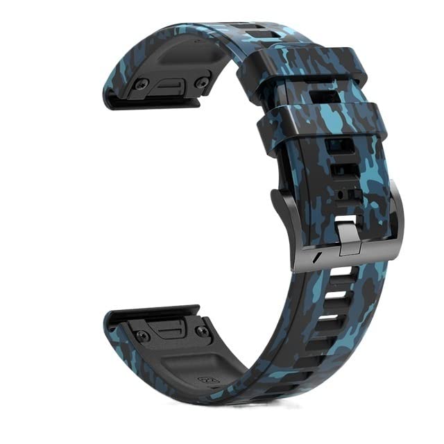 Correa de silicona para Garmin Fenix 7X con sistema de liberación rápida 4