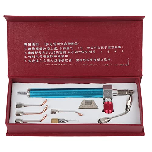MUNEFE Oxygen Torch Kit, Oxygen Cutting Kits, Portable Brazing Tool Set for Construction and Even Electronics Manufacturing, Etc