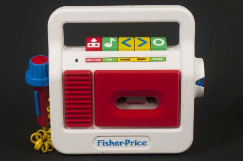 Fisher Price Cassette Player with Microphone Toy
