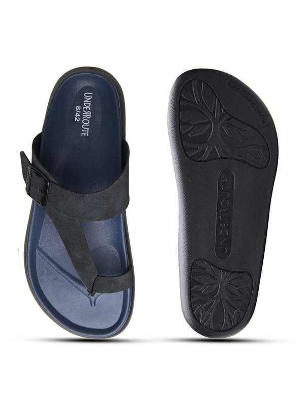 Image of UNDERROUTE mens Underroute Urgh 05 Stylish Durable Soft Footbed Synthetic Casual Sandals for Men Sandal