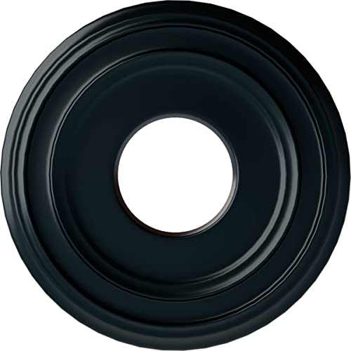 Ekena Millwork CM12CLNSF Classic Ceiling Medallion, Night Shade