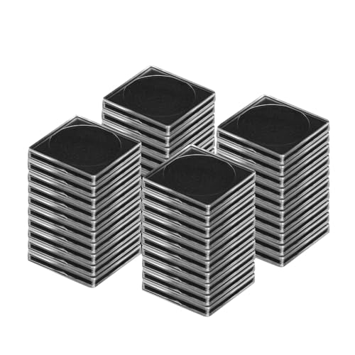 40 Cápsulas Porta Monedas 40mm Caja para Colección miniatura 1