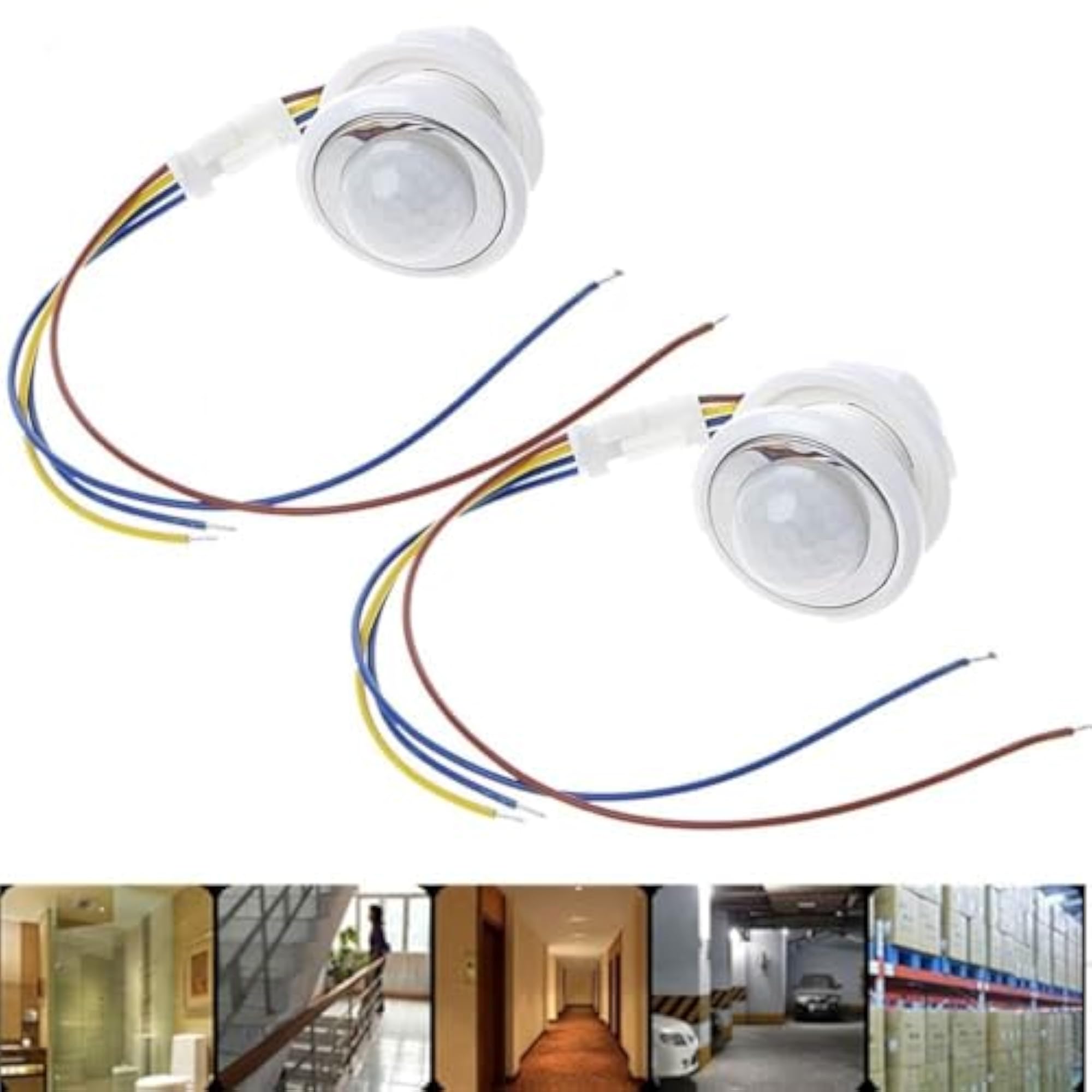 Mini PIR Motion Sensor Light Switch, Adjustable & Energy Efficient