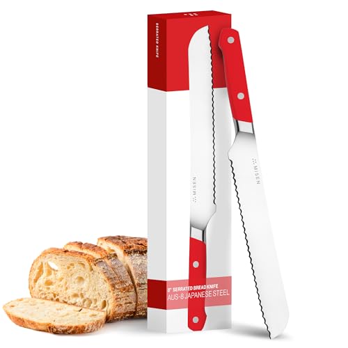 Misen 8 Inch Serrated Bread Knife