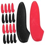 Zerodeko 20Stücke Schutzabdeckungen Verschleißfeste Schneiderabdeckungen für Küchenmesser Universelle Klingenschutzhülsen