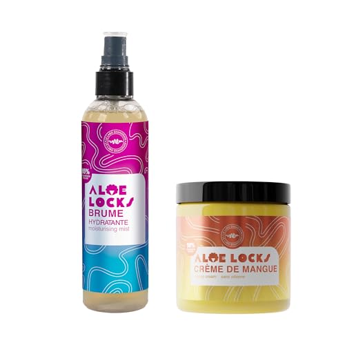 SPECIFICO PER LOCKS E ACCONCIATURE PROTETTIVE | Ideale per locks, trecce, twist e acconciature protettive. Facilita la cura quotidiana e migliora l’aspetto dei capelli secchi o spenti.