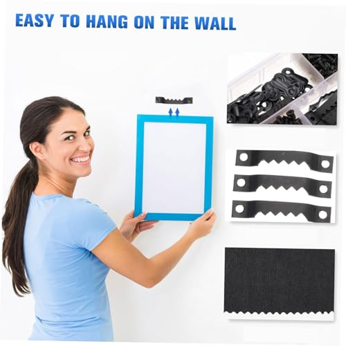 Image of Complete Photo Frame Hanging Hardware 277pcs Heavy Duty Hangers Frame Picture Hangers Kit
