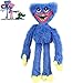 NAUXIU Huggy Wuggy Plush,Huggy Wuggy Giocattolo,Huggy Wuggy Peluche Poppy Playtime, Monster Horror Christmas Stuffed Doll, Poppy Playtime Personaggio Peluche Giocattolo, Gioco Horror Bambola per Fan