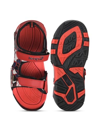 Image of Liberty Leap7x ADMIN Casual Sandal for Kids with EVA Sole | PU Upper Comfortable and Cushioned Footbed | Durable Summer Footwear for Outdoor | Ideal for Everyday Wear
