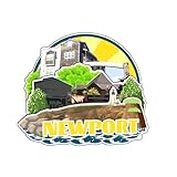 Collection : aimants de réfrigérateur assortis sur le thème de la ville, les autocollants sont parfaits pour collectionner et afficher vos souvenirs de voyage ou offrir à d'autres.