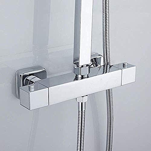Juego de ducha Juego de ducha Sistema de ducha Mezclador termostático Juego de ducha de baño Mezclador de ducha controlado termostático Mezclador de ducha Sistema de ducha