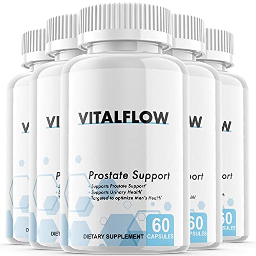 Vitalflow Prostate Support Supplement Pills for Men (5 Pack)