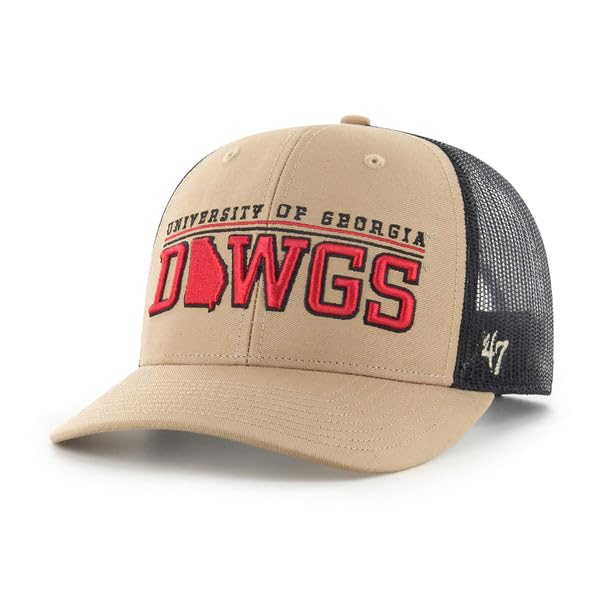 Georgia Bulldogs NCAA '47 Trucker, la casquette confortable pour afficher votre soutien