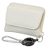 ファイン FIN-980IV コンパクト財布 リール付 アイボリー