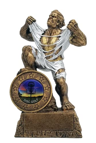 Decade Awards Large Monster Disc Golf Trophy - 9.5 Inch Tall | Disc Golf Victory Beast Award – Engraved Plate On Request #TOP13
