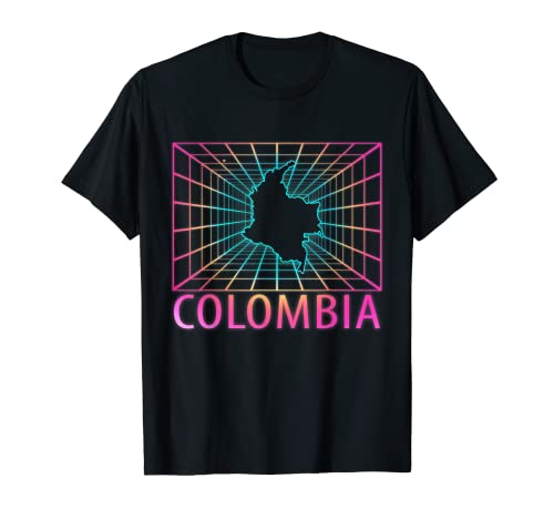 Colombia Mapa Colombiano Camiseta
