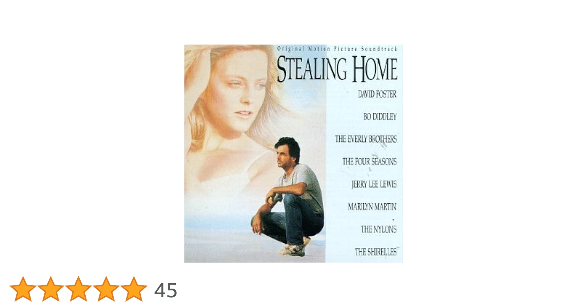 CD David Foster Stealing Home - Original Motion Picture Soundtrack 22P22660PROMO Atlantic プロモ /00110 CD David Foster Stealing Home - Original Motion Picture