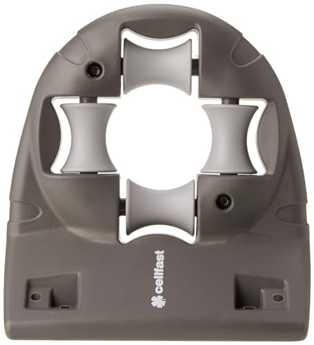 Cellfast Glissière de coin pour tuyau de jardin cellPRO™ empêche l'emmêlement et le frottement du tuyau, 4 rouleaux de guidage, 2 variétés de trous de...