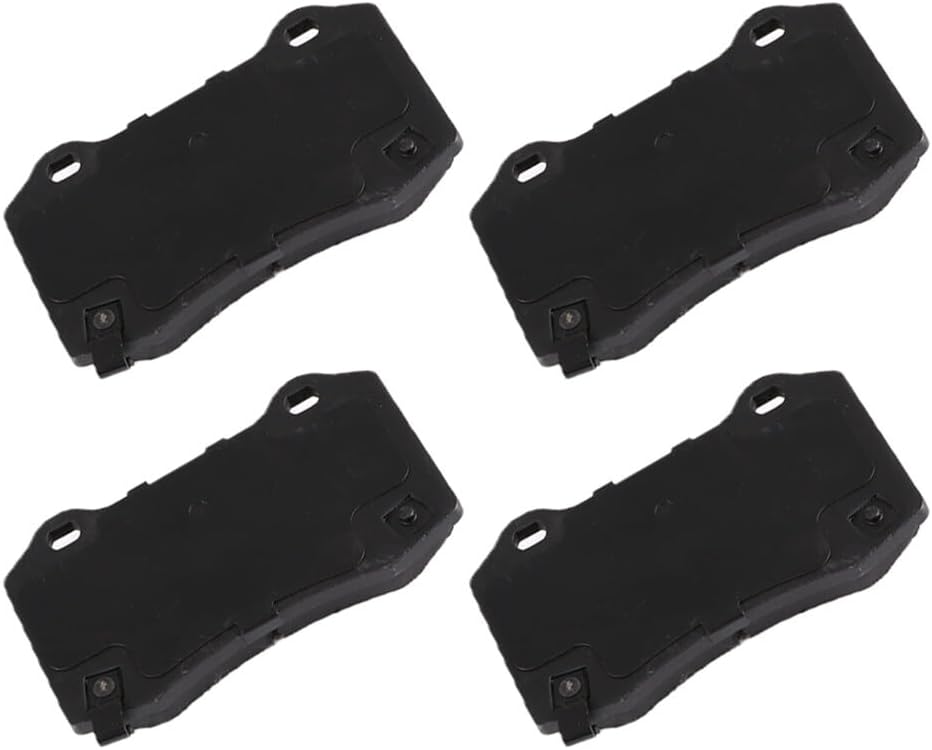 LSAILON [D1053] Rear Semi-Metallic Disc Brake Pads Set For Cadillac CTS STS For Chevrolet Camaro SS For Chrysler 300 For Dodge Challenger For Hyundai Genesis Coupe For Jeep Grand Cherokee [4PCS]