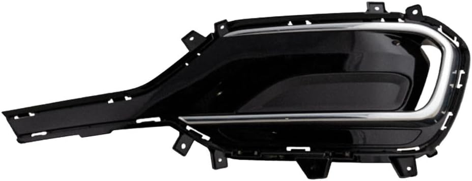 KarParts360 For Hyundai Santa Fe Sport 2017 2018 Fog Light Bezel Passenger Side | Front | Garnish Unit | 2.4L Engine | Black | Replacement For HY1039141 | 86562-4Z500