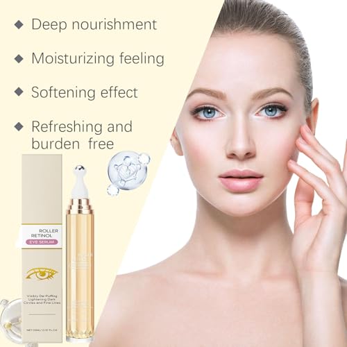 Sérum rétinol yeux roller effaceur de ridules et cernes sombres - 7