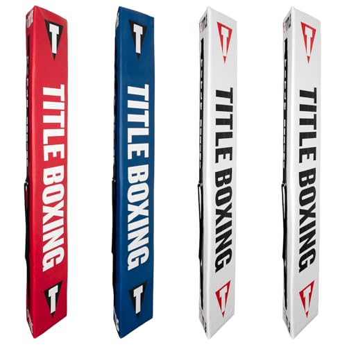 Title Boxing Pro Corner Cushions V3P – Set of 4, Red/White/Blue