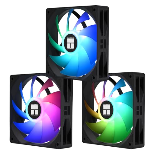 Thermalright TL-C12C-X28-S X3 CPU Fan,Black Cooling Fan, PC with 1550RPM Speed,120mm Computer Case