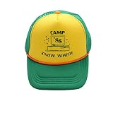 Funfeel Camp Know Where Ringer Tshirt Baseball Cap (One Size, Hat)