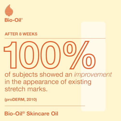 Bio Oil Body Natural Skin Care Oil (200ml) - Firming Skincare That Reduces Appearance Of Stretch Marks & Scars - Grease Free Moisturiser Lotion - With Vitamin E & Vitamin A - Image 4