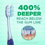 GUM Technique Deep Clean Toothbrush - Compact Head - Soft Toothbrushes for Adults with Sensitive Soft Bristles, 3 Count - Image 3