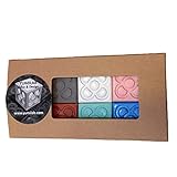  8 MINI magnets Flor de Barcelona, imán Panot de Barcelona, Yumilab, despedidas Barcelona, regalo de Barcelona, boda en Barcelona, evento en Barcelona