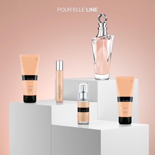 Mauboussin - Pour Elle 100ml - Eau de Parfum Femme - Senteur Florale & Fruitée (Lot de 2)
