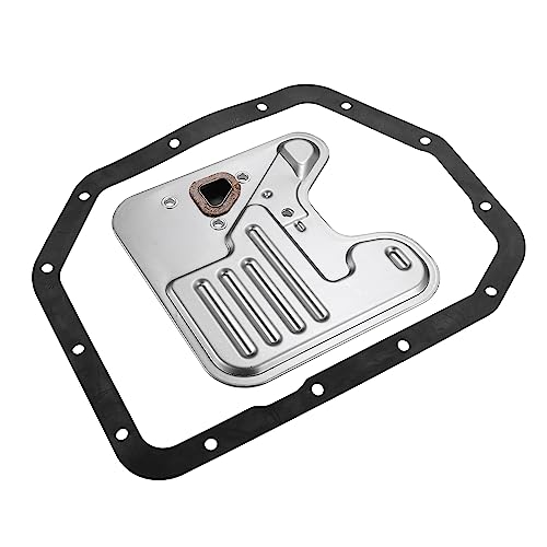 VekAuto Automatic Transmission Filter Kit Compatible for Hyundai Accent 2002-2011, Durable Metal Silver Tone Engine Transmission Filter with Gasket